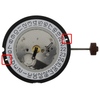 Harley Ronda Watch Movement HQ515.D4 Quartz Movement Date at 4:00