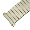 Metal Stainless Steel Expansion Watch Band With Curved Expandable Ends to Fit 18-22MM