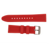 Silicone Watch Band Red 22 MM Sport Rubber Watch Band