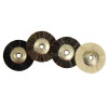 3/4" Bristle Brush Wheels - Includes a 3/32" Mandrel (Choose Texture)