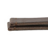 Brown Leather Watch Band Vintage Stitched 18MM