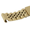 Southwest Style Gold Tone Watch Band Extender Links with Tri-Fold Clasp