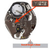 Hattori Japan 3 Hand Quartz Watch Movement Y127 Overall Height 4.8mm