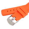 Silicone Watch Band 26MM Orange Sport Watch Band Rubber Jelly