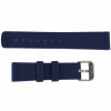 Silicone Watch Band 18MM Blue Sport Rubber Jelly