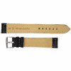 Extra Long Watch Band 22MM Black Leather Buffalo Chrono