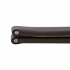 Brown Long Leather Watch Band 24MM Smooth Calf