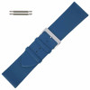 Blue Watch Band Long 30MM Leather Smooth Calf