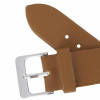 Tan Long Leather Watch Band 18MM Smooth Calf
