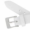 Long Leather Watch Band 14MM Smooth Calf White