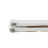 Long Leather Watch Band 14MM Smooth Calf White