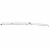 Long Leather Watch Band 30MM Smooth Calf White