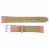 Pink Leather Long Watch Band 16MM Smooth Calf