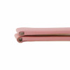 Pink Leather Long Watch Band 16MM Smooth Calf