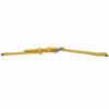 Yellow Leather Long Watch Band 12MM Smooth Calf