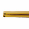 Yellow Leather Long Watch Band 16MM Smooth Calf