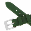 Green Watch Band Long 12MM Leather Smooth Calf