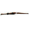Hadley Roma Orange and Black Striped 22MM Nylon Watch Band