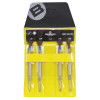 Bergeon 30081 Hex Blade Screwdrivers Set of 4 in Pouch