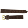 Leather Watch Band 16MM Brown Lizard Grain