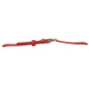 Red Leather Watch Band 16MM Lizard Grain