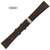Leather Watch Band 20 MM Brown Luxury Calf