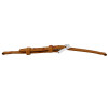 Ostrich Grain 8mm Tan Leather Watch Strap