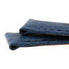 Ostrich Grain 16mm Blue Leather Watch Strap