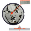Epson Japan 3 Hand Quartz Solar Watch Movement AS01 Overall Height 5.0mm