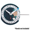 Sunon 2 Hand Quartz Watch Movement PE481 Date At 3:00 Small Second At 6:00 Overall Height 6.3mm