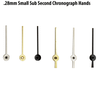 Small Sub Second Chronograph Hands For Watches Hole Size .28mm