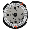 Hattori Japan 6 Hand Chrono Quartz Watch Movement VD53-6 Date At 6:00 Overall Height 6.8mm