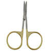 Precision Scissors with Gold Handles