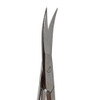 Compact Precision Cuticle Scissors with Curved Blade