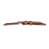 Hadley Roma Brown 22mm Oil Tanned Leather Watch Band 7 7/16 Inch Length