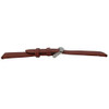 Hadley Roma Shrunken Grain 24mm Leather Watch Strap Tan 7 7/8 Inch Length