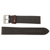 Leather Watch Band 22mm Brown Leather Buffalo Chronograph Grain 8 3/8 Inch Length