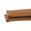 24mm Watch Band Light Brown Distressed Leather 9 Inch Length
