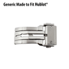 Imitation Made to Fit Hublot® Style Deployant Watch Band Buckle Clasp