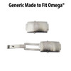 Imitation Made to Fit Omega® Style James Bond "007"® Watch Band Buckle Clasp