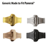 Imitation Made to Fit Panerai® Style Deployant Watch Band Buckle Clasp