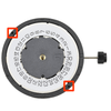 ETA® Quartz Chrono Watch Movement G10.712-330 Date At 3:30 On Inside Of Dial Updated Version Of G10.711-330 Overall Height 7.9mm