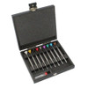 Horotec Watchmakers Mini Screwdriver 9 Piece Set in Wood Box