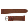 Hadley Roma Chestnut 22mm Oil Tanned Leather Watch Band 7 7/16 Inch Length