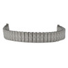 Hadley Roma 6 to 8 Inch Length Expansion Metal Stainless Steel Watch Band with Expandable Ends 10 to 14mm
