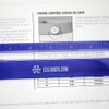 6 Inch Plastic Ruler with Magnifier