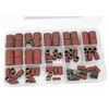 74 Piece Aluminum Oxide Sanding Band Assortment