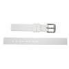 White Silicone Watch Band 12mm Rubber Strap 7 Inch Length