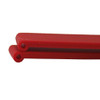 Red Silicone Watch Band 12mm Rubber Strap 7 Inch Length