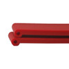 Red Silicone Watch Band 16mm Rubber Strap 7 1/2 Inch Length